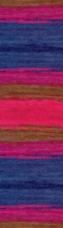 Lanagold Batik (49% шерсть, 51% акрил) - 240м / 100г фото 4