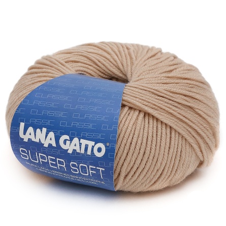 Пряжа Lana Gatto SUPER SOFT (100% экстрафайн мериносовая шерсть) - 125м / 50г фото 40