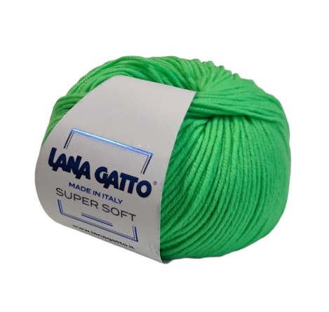 Пряжа Lana Gatto SUPER SOFT (100% экстрафайн мериносовая шерсть) - 125м / 50г фото 79