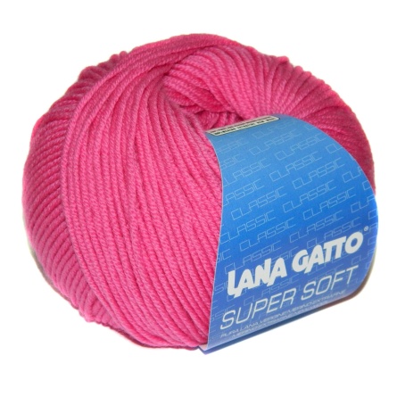 Пряжа Lana Gatto SUPER SOFT (100% экстрафайн мериносовая шерсть) - 125м / 50г фото 12