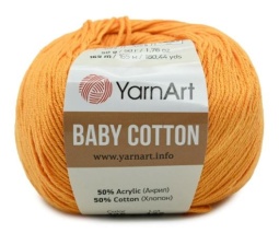 Baby Cotton (50% хлопок, 50% акрил) - 165м / 50г