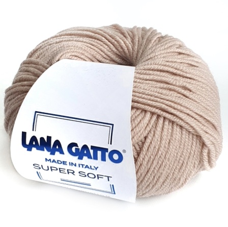 Пряжа Lana Gatto SUPER SOFT (100% экстрафайн мериносовая шерсть) - 125м / 50г фото 51