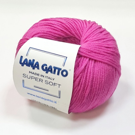 Пряжа Lana Gatto SUPER SOFT (100% экстрафайн мериносовая шерсть) - 125м / 50г фото 104