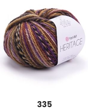 Heritage (25% шерсть, 75% акрил) - 125м / 50г фото 5
