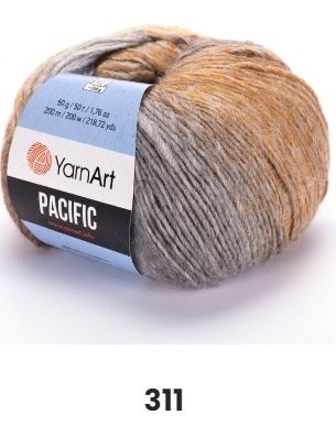 Pacific (20% шерсть, 80% акрил) - 200м / 50г фото 6