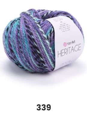 Heritage (25% шерсть, 75% акрил) - 125м / 50г фото 8