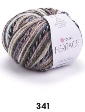 Heritage (25% шерсть, 75% акрил) - 125м / 50г фото 9