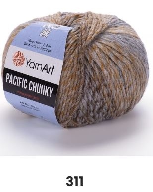 Pacific Chunky (20% шерсть, 80% акрил) - 200м / 50г фото 9
