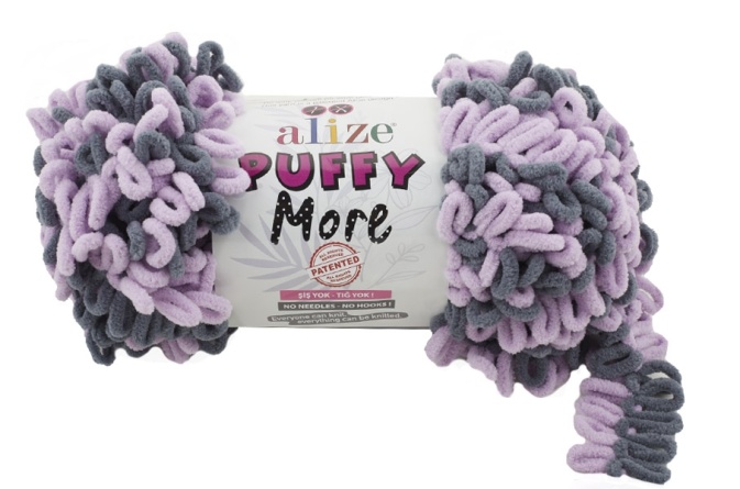 Puffy More (100% микрополиэстер) - 11,5м / 150г (в упаковке 2 мотка) фото 25