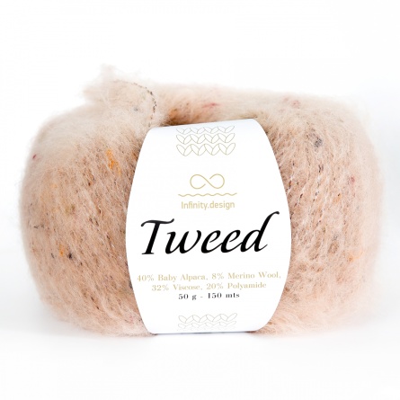 Tweed (40% бэби альпака 8% мериносовая шерсть 32% вискоза 20% полиамид) - 150м / 50г1 фото 9