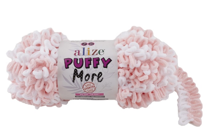 Puffy More (100% микрополиэстер) - 11,5м / 150г (в упаковке 2 мотка) фото 12