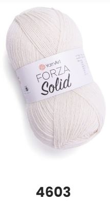 Forza Solid (75% шерсть, 25% полиамид) - 420м / 100г фото 3