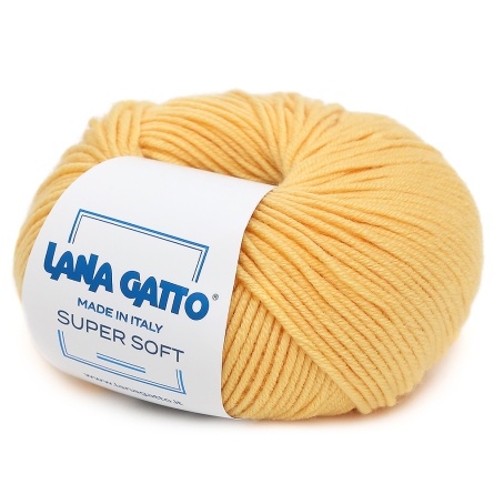 Пряжа Lana Gatto SUPER SOFT (100% экстрафайн мериносовая шерсть) - 125м / 50г фото 34