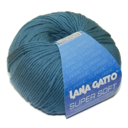 Пряжа Lana Gatto SUPER SOFT (100% экстрафайн мериносовая шерсть) - 125м / 50г фото 8