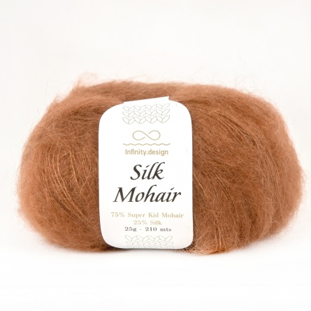 SILK MOHAIR  (75% супер кид мохер 25% шелк) - 210м / 25г фото 11