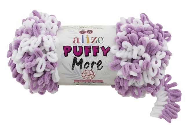 Puffy More (100% микрополиэстер) - 11,5м / 150г (в упаковке 2 мотка) фото 23