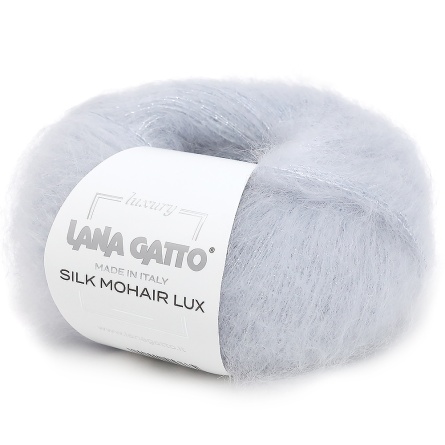 Пряжа Lana Gatto SILK MOHAIR LUX (78% суперкид мохер, 14% шелк, 4% полиэстер) - 210м / 25г фото 5