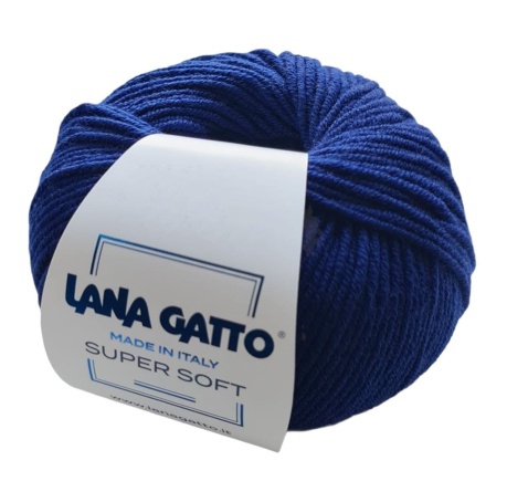 Пряжа Lana Gatto SUPER SOFT (100% экстрафайн мериносовая шерсть) - 125м / 50г фото 75