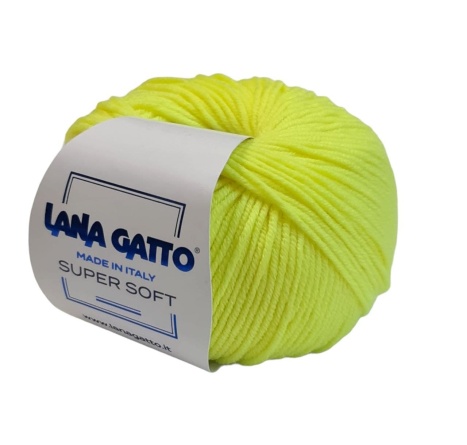 Пряжа Lana Gatto SUPER SOFT (100% экстрафайн мериносовая шерсть) - 125м / 50г фото 78