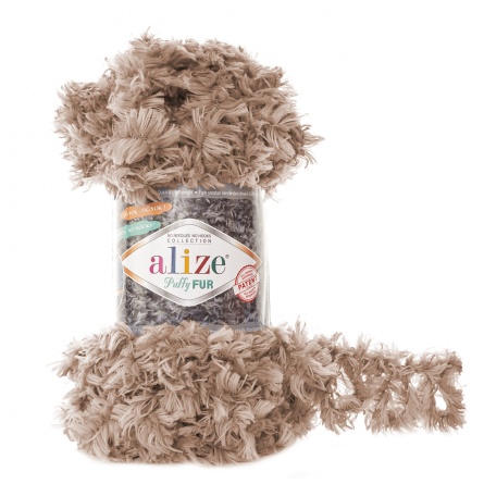 Puffy Fur (100% микрополиэстер) - 6м / 100г (в упаковке 5 мотков) фото 6