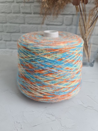 Millefiori (30% меринос, 50% хлопок, 20% па) - 650м / 100г фото 3