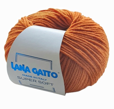 Пряжа Lana Gatto SUPER SOFT (100% экстрафайн мериносовая шерсть) - 125м / 50г фото 76
