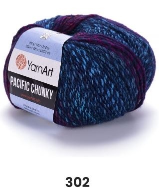 Pacific Chunky (20% шерсть, 80% акрил) - 200м / 50г фото 4
