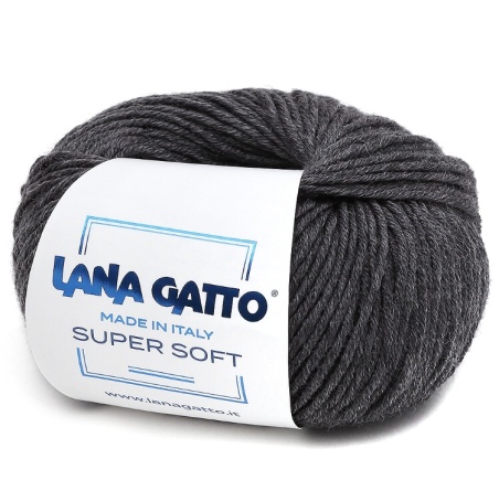 Пряжа Lana Gatto SUPER SOFT (100% экстрафайн мериносовая шерсть) - 125м / 50г фото 50