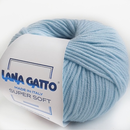 Пряжа Lana Gatto SUPER SOFT (100% экстрафайн мериносовая шерсть) - 125м / 50г фото 59