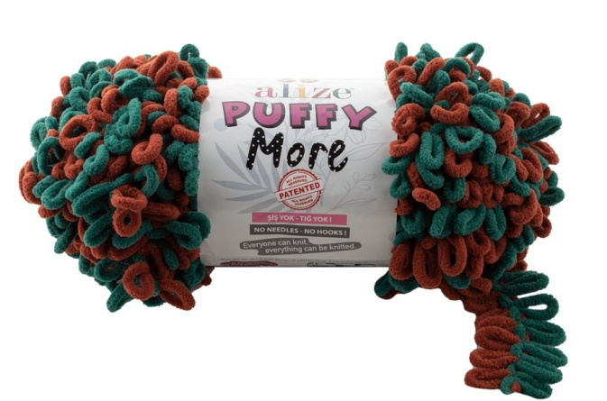 Puffy More (100% микрополиэстер) - 11,5м / 150г (в упаковке 2 мотка) фото 34