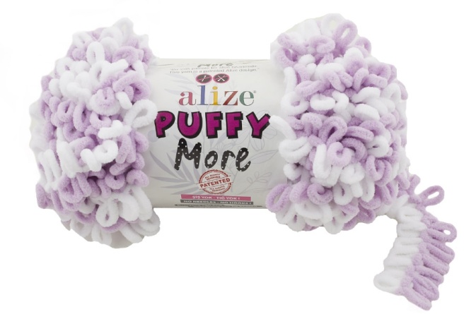 Puffy More (100% микрополиэстер) - 11,5м / 150г (в упаковке 2 мотка) фото 31