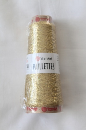 Paillettes (75% металлик, 25% полиэстер) - 800м/50г фото 3