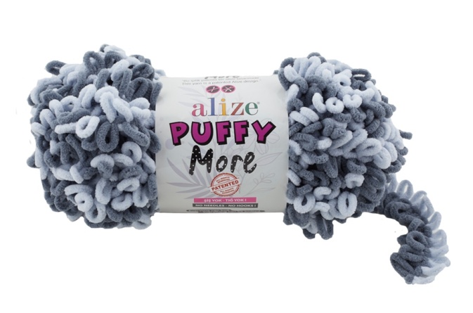 Puffy More (100% микрополиэстер) - 11,5м / 150г (в упаковке 2 мотка) фото 5