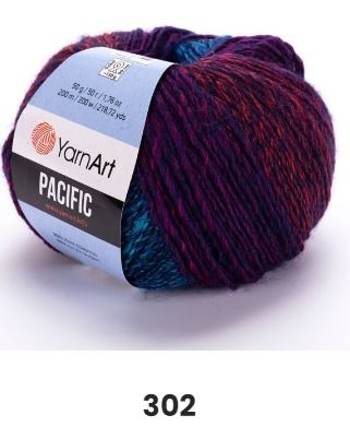 Pacific (20% шерсть, 80% акрил) - 200м / 50г фото 2
