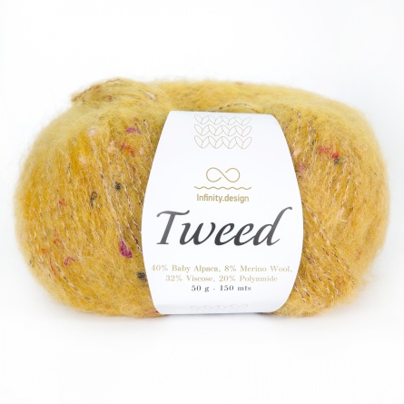 Tweed (40% бэби альпака 8% мериносовая шерсть 32% вискоза 20% полиамид) - 150м / 50г1 фото 2