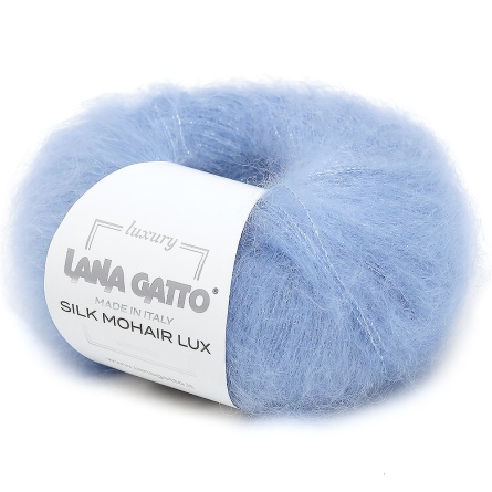 Пряжа Lana Gatto SILK MOHAIR LUX (78% суперкид мохер, 14% шелк, 4% полиэстер) - 210м / 25г фото 8
