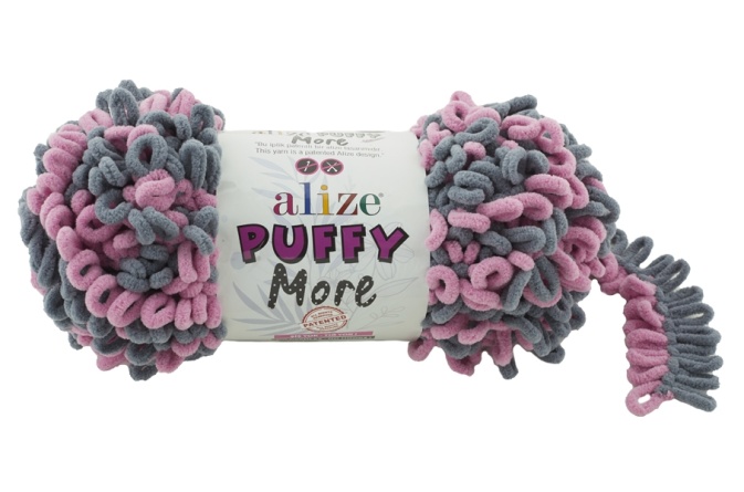 Puffy More (100% микрополиэстер) - 11,5м / 150г (в упаковке 2 мотка) фото 21