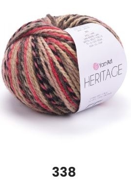Heritage (25% шерсть, 75% акрил) - 125м / 50г фото 7