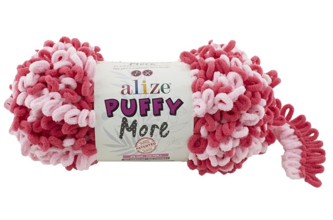 Puffy More (100% микрополиэстер) - 11,5м / 150г (в упаковке 2 мотка) фото 14