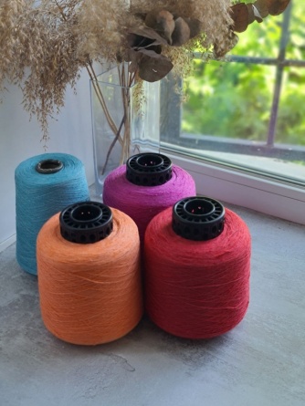 WILD SHANTUNG от Botto Guiseppe (100% шелк) - 3000м / 100г фото 1