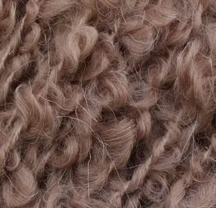 Буклированная (50% акрил, 30% мохер, 20% шерсть) - 220м / 200г (в упаковке 5 мотков) фото 6