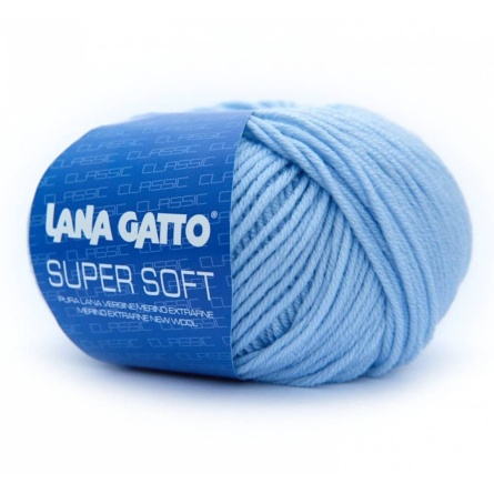 Пряжа Lana Gatto SUPER SOFT (100% экстрафайн мериносовая шерсть) - 125м / 50г фото 39