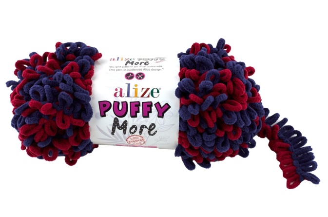 Puffy More (100% микрополиэстер) - 11,5м / 150г (в упаковке 2 мотка) фото 8