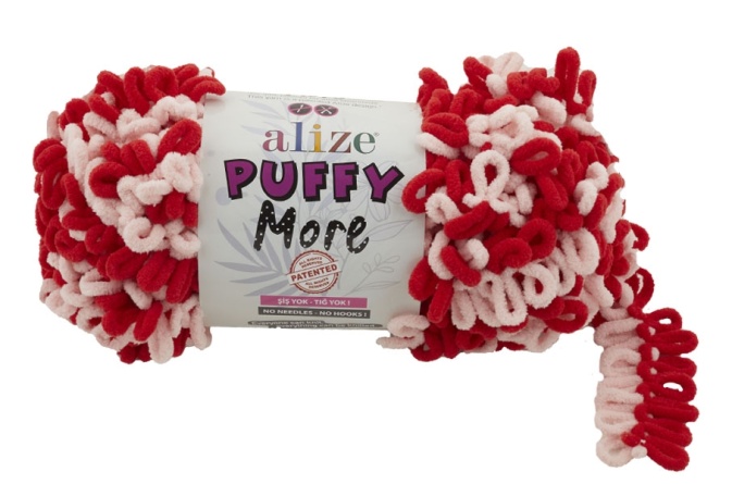 Puffy More (100% микрополиэстер) - 11,5м / 150г (в упаковке 2 мотка) фото 20