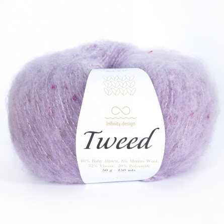 Tweed (40% бэби альпака 8% мериносовая шерсть 32% вискоза 20% полиамид) - 150м / 50г1 фото 11