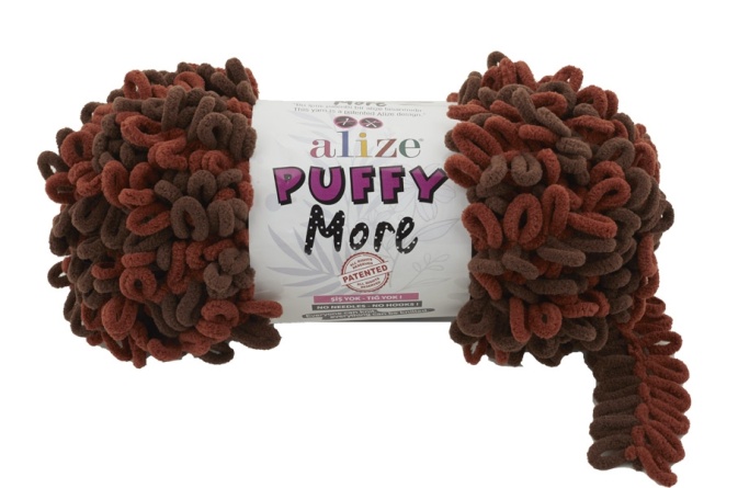 Puffy More (100% микрополиэстер) - 11,5м / 150г (в упаковке 2 мотка) фото 30