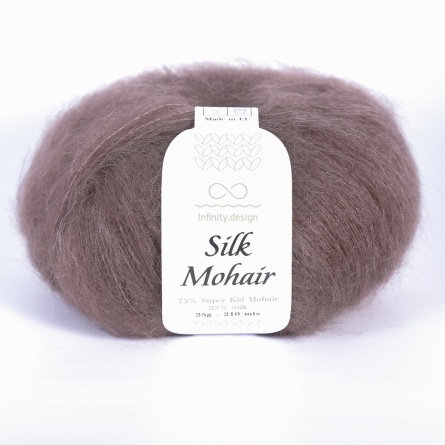 SILK MOHAIR  (75% супер кид мохер 25% шелк) - 210м / 25г фото 10
