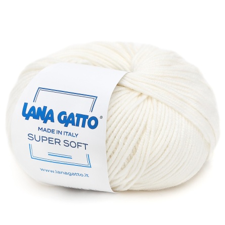 Пряжа Lana Gatto SUPER SOFT (100% экстрафайн мериносовая шерсть) - 125м / 50г фото 33